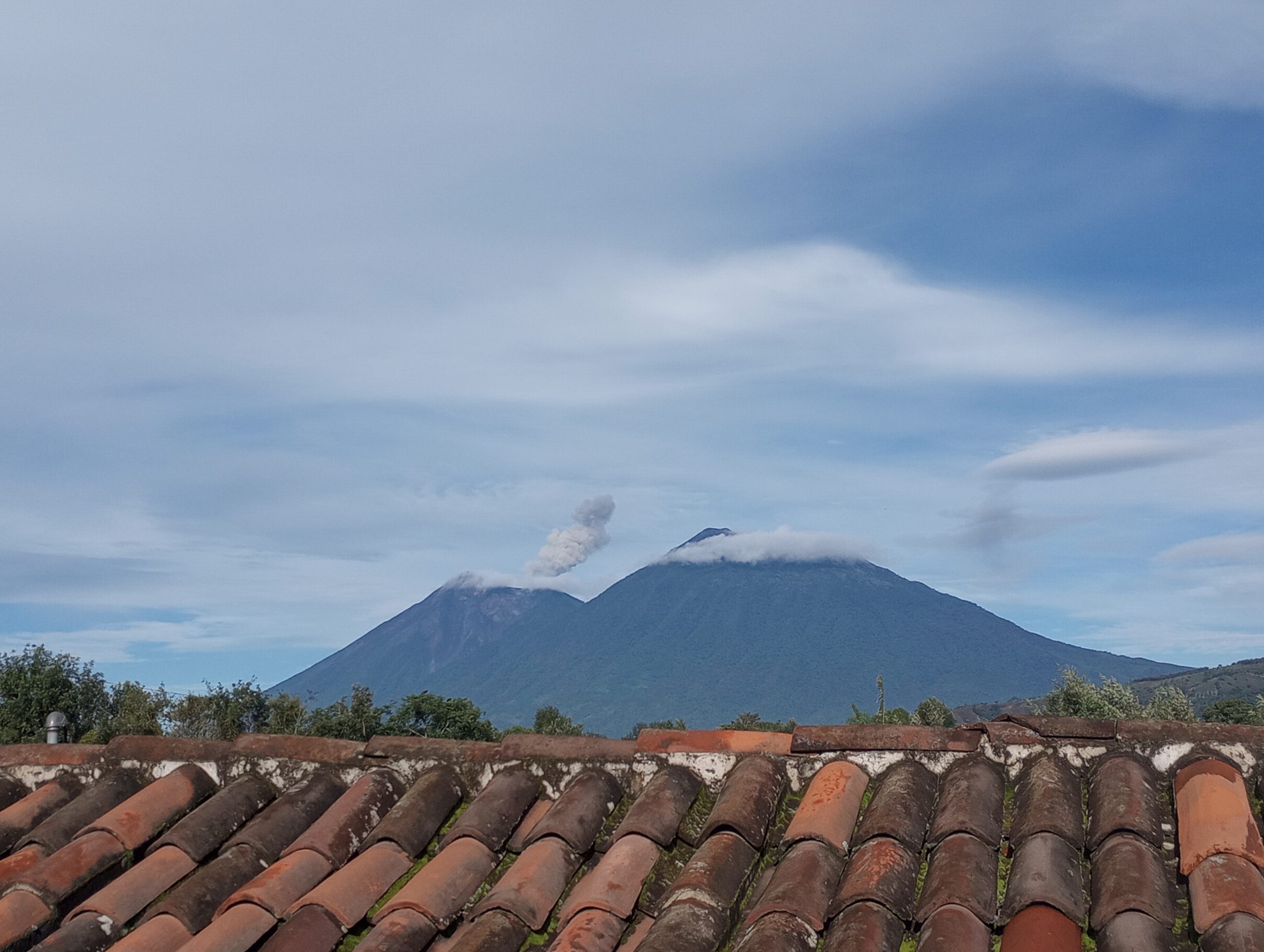 Smeagol or Gollum? --picture of a volcano