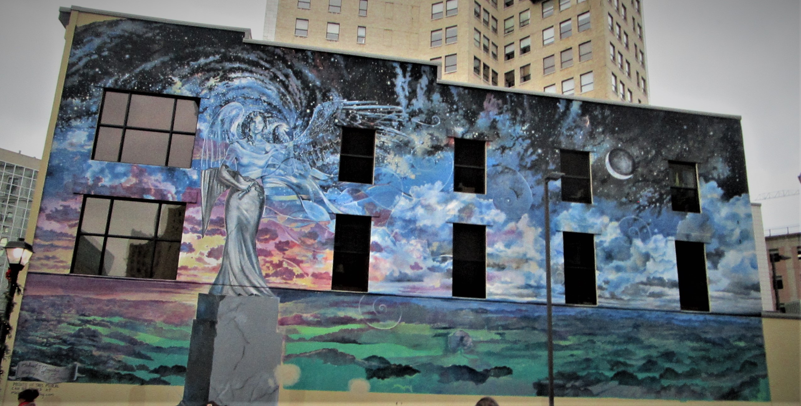 Ways to Stay Inspired--image of a mural on a building